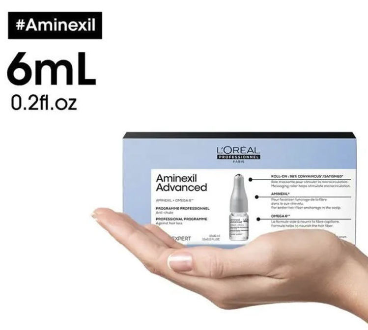 Imagem de L'oréal Professionnel Serie Expert Ampolas Aminexil Advanced 10x6ml