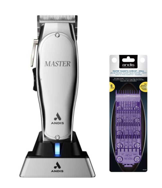 Imagem de Andis Master Clipper Cordless  Profissional + Pentes